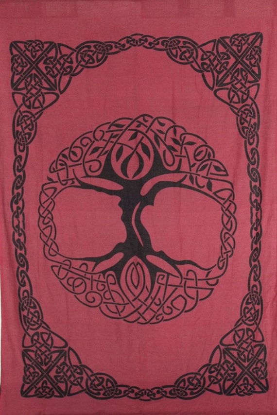 celtic tapestry wall hanging