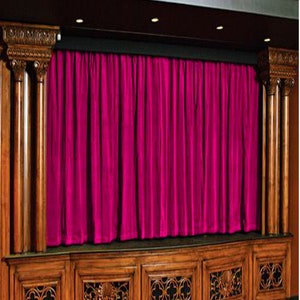 Pair of Pink Fuschia (Hot Pink) Velvet Curtains, Bedroom Velvet Curtains, Living Room Velvet Curtains, Custom Curtains