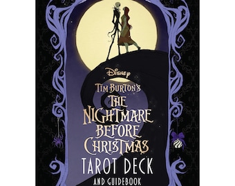 Nightmare Before Christmas Tarot Deck + 128 Page Book Free Shipping! Wiccan Pagan Gifts Holidays