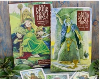 Druidcraft Tarot Deck and Book Wiccan Pagan Wicca Tarot Readings Nature