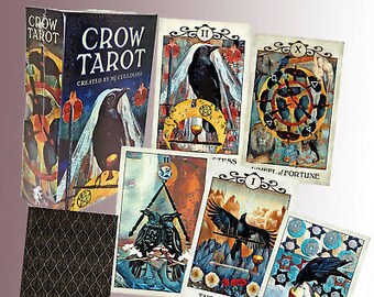 Crow Tarot Deck by MJ Cullinane