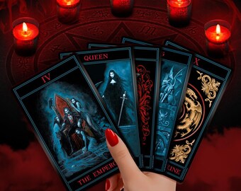 The Gothic Tarot Cards and Booklet