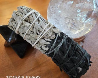 2pk Positive Energy Sage Sticks, Smudge Sticks for Home Meditation Cleansing