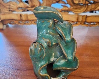 Lotus Flower Back Flow Incense Burner + Cones Gift for Him Birthday Aromatherapy
