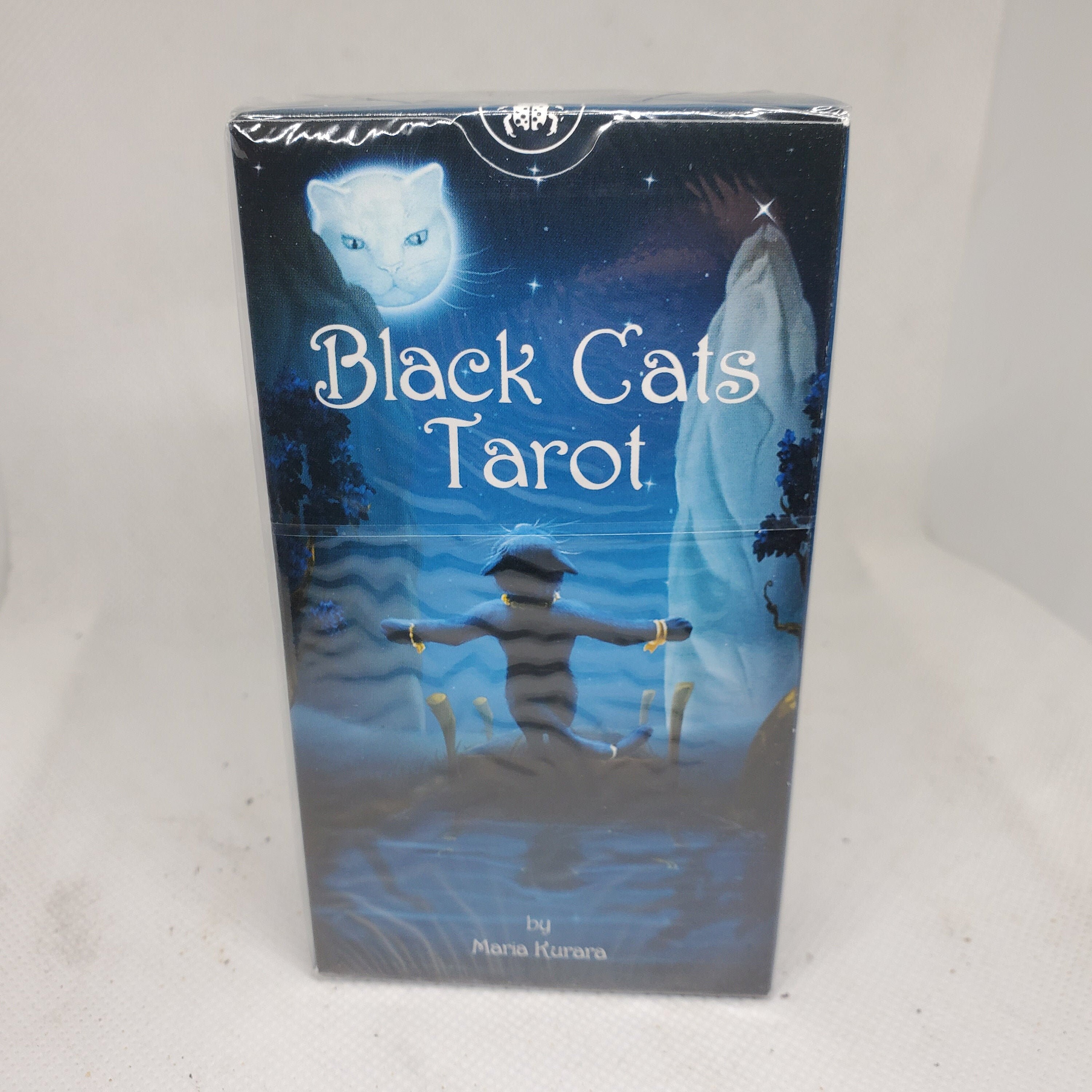 Black Cats Tarot Cards 78 Cards Instructions Wiccan Pagan Etsy