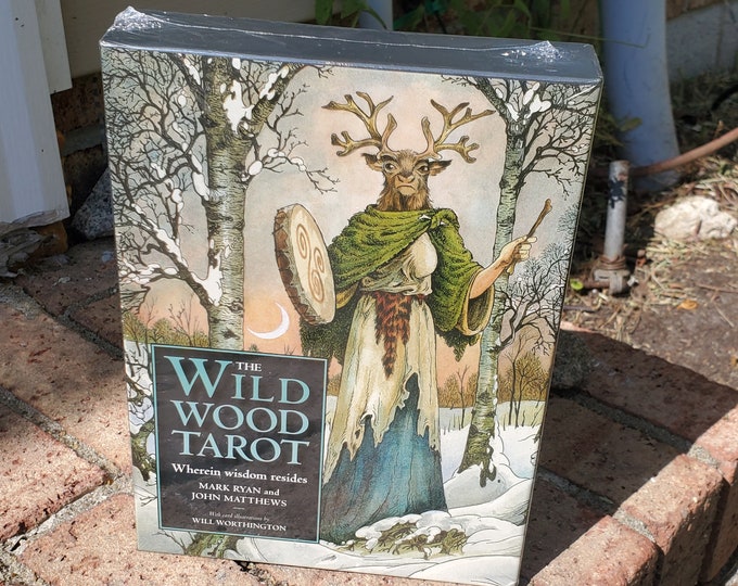 Featured listing image: WildWood Tarot Deck and Book Wiccan Pagan Wicca Tarot Readings