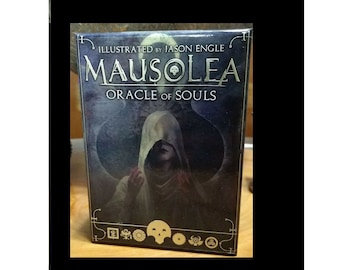 Mausolea: Oracle of Souls Deck + Instructions Tarot Readings Cards
