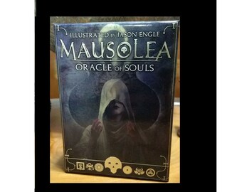 Mausolea: Oracle of Souls Deck + Instructions Tarot Readings Cards