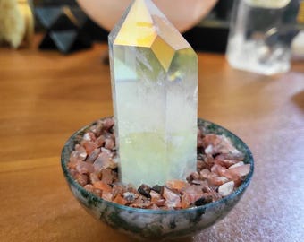 Crushed Gemstone Chips 2 oz - Hold Display Cleanse Crystals Incense Burners