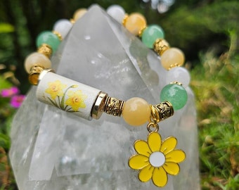 Daffodil Bracelet Nature Flowers Plants