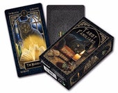 Tarot Familiars Tarot Card Deck by Lisa Parker Black Cats Animals Etsy