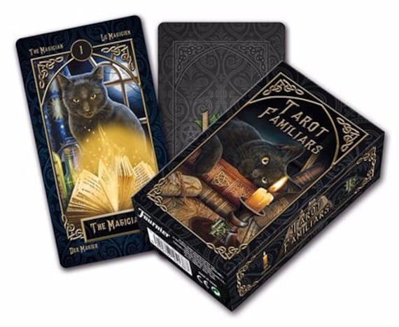 Tarot Familiars Tarot Card Deck by Lisa Parker Black Cats Animals