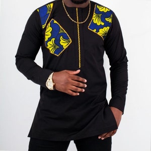 African men shirt, Men&#39;s shirt, African clothing for men, African men suit, men style, African Men clothing, grooms men, African Men Wedding