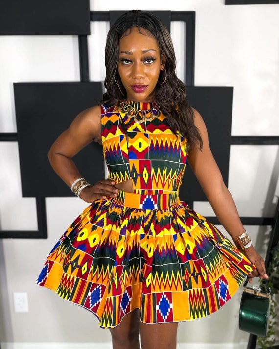 Couture africaine robe clearance courte