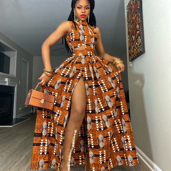 African Wedding dress /Women's Dashiki/ Kente/ Ankara/ African print/ African Clothing/ Africa ladies/ African fashion Dress/ Prom Dress