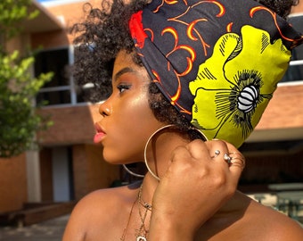 AJA head wrap women HEAD WRAP /Ankara / Dashiki / Kente / African print