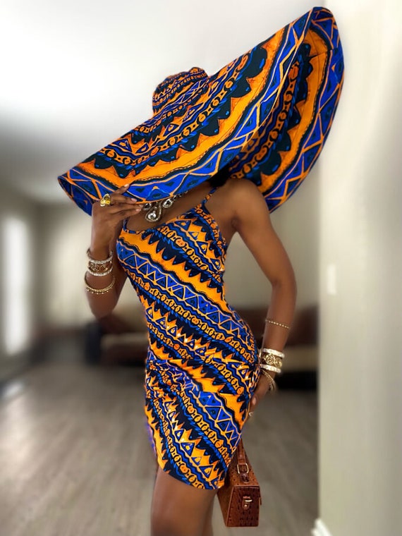 Dress Ankara Hats For Ladies Ankara Oversized Sun Hat Summer Hat