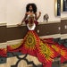 African Wedding dress /Women's Dashiki/ Kente/ Ankara/ African print/ African Clothing/ Africa ladies/ African fashion Dress/ Prom Dress 