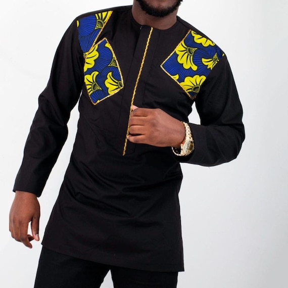 Camisa de hombre africano Camisa de hombre Ropa africana para