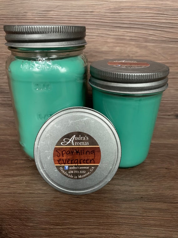 Candela Aromatica In Barattolo 411 G - Profumo Pino Bosco - Lunga Durata Per Relax E Decorazione Casa - 3