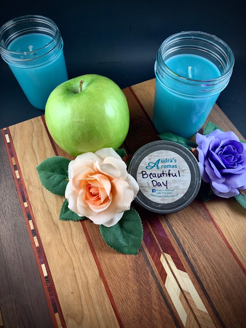 Beautiful Day Candle Mason Jar Candle Home Fragrance Large Etsy