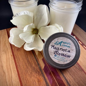 Magnolia Blossom Candle, Southern Magnolia, Sweet Magnolia, Gift For New Home, Tree Candle