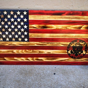Wooden American Flag, US Army American Flag, Army Gift, US Army, Wood Flag, Army Flag, Wood American Flag