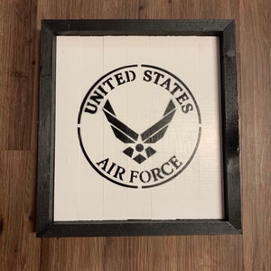 US-Luftwaffe Holz Plaque, Luftwaffe Geschenk, Veteranen Geschenk, Luftwaffe Ruhestand, Luftfahrt, Geschenk für Pilot, militärische Dekor