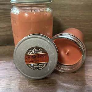 Catchers Mitt Candle/ Baseball Gift/ Softball Gift/ Manly Candle/ Leather Candle