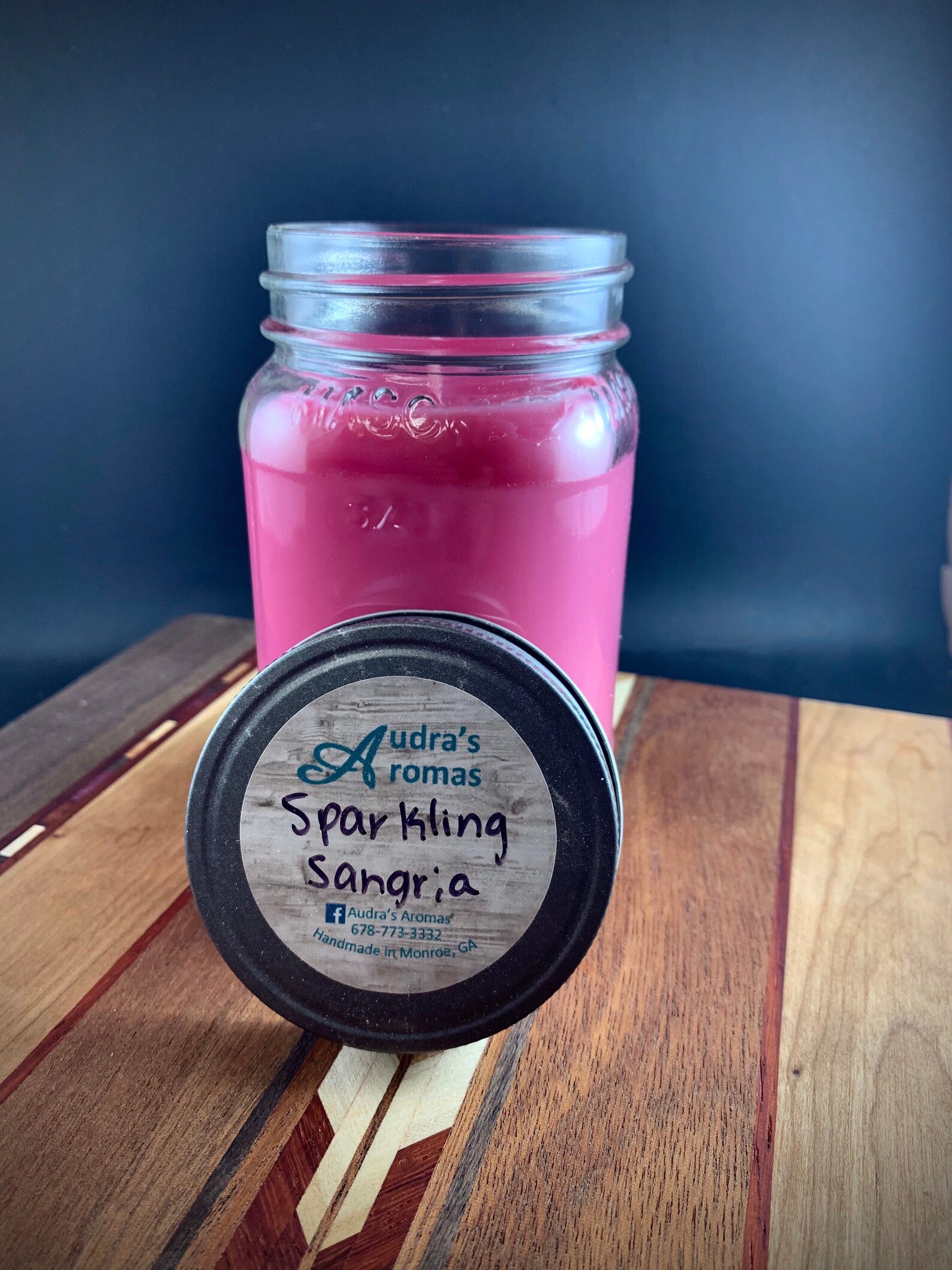 Sparkling Sangria Candles/ Fruity Candles/ Summer Candle/ Etsy