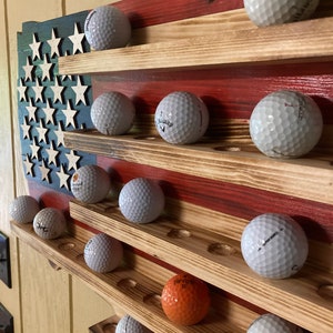 Zqkimzi Golfball-Vitrine Wandmontiert - Ohne Bohren - Golfball Display Für Sammler