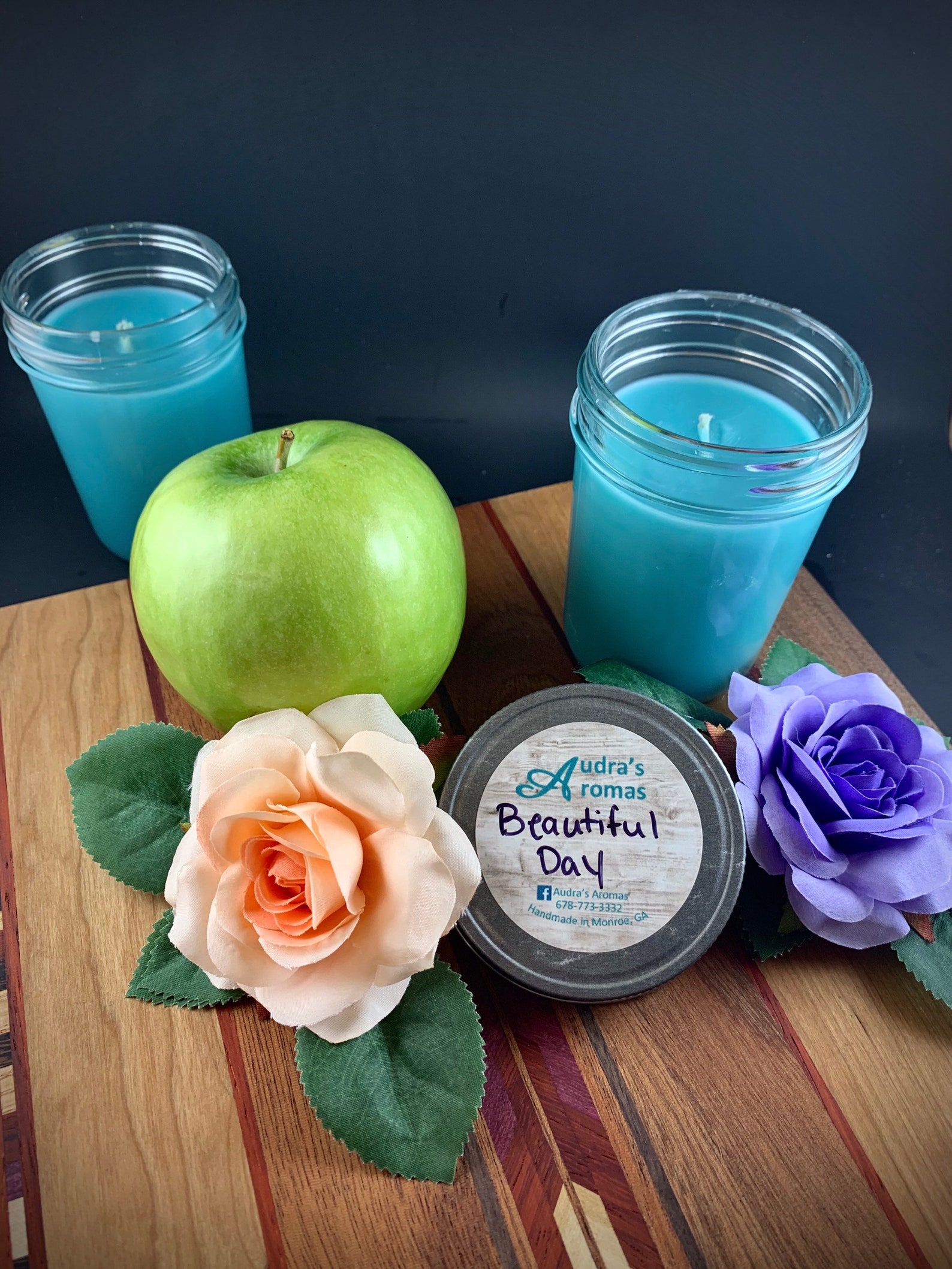 Beautiful Day Candle Mason Jar Candle Home Fragrance Large Etsy