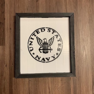 US Navy Wood Plaque, Navy Gift, Veterans Gift, Navy Retirement, Military Gift, Navy Mom, Navy Wife, Navy Decor