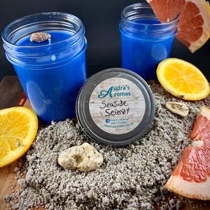 Seaside Serenity Candle/ Beach Scented Candle/ Ocean Candle/ Beach Home Decor/ Summer Candle