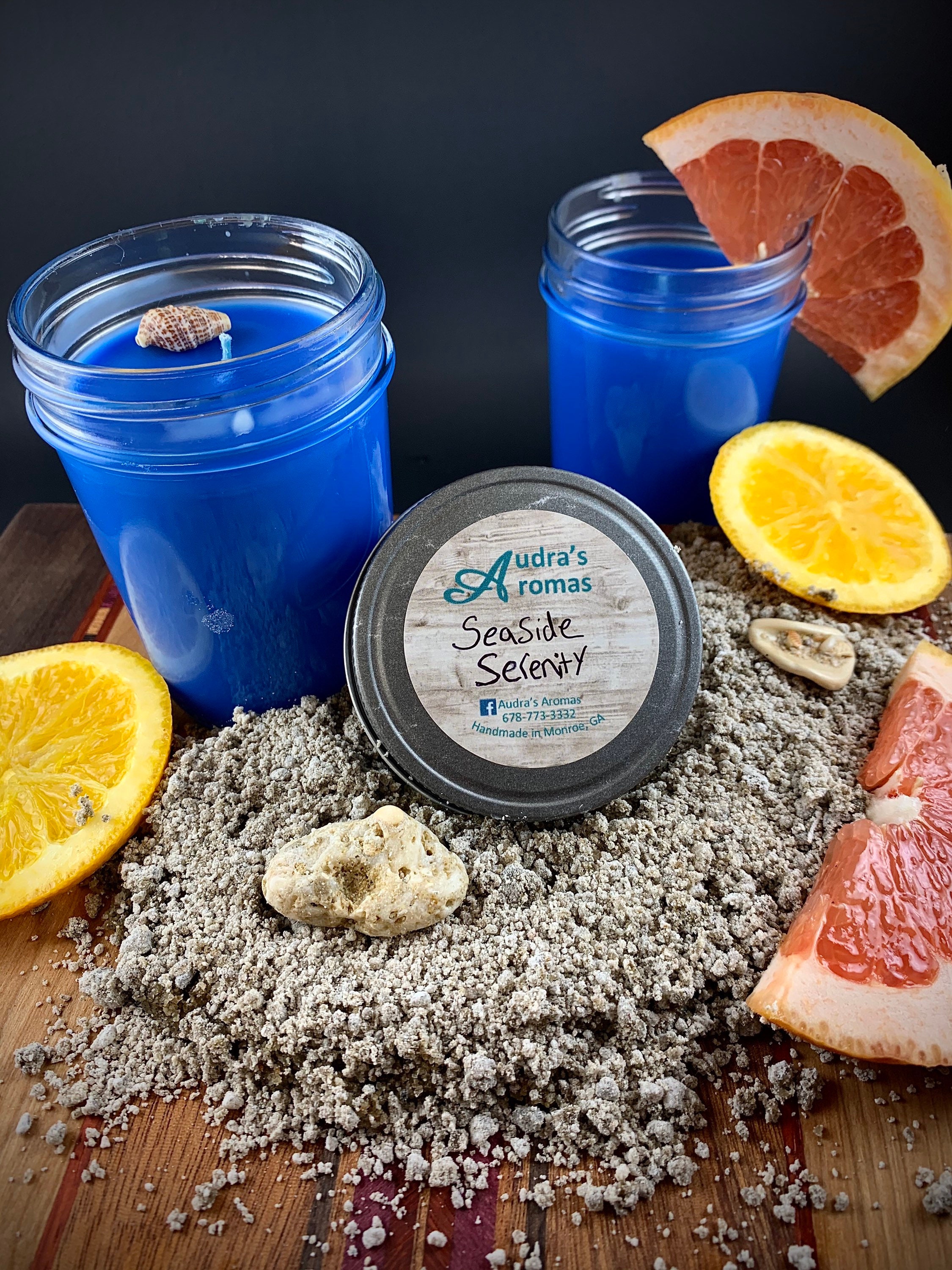 Seaside Serenity Candle/ Beach Scented Candle/ Ocean Candle/ Etsy