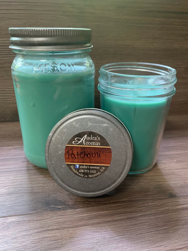 Patchouli Candle Patchouli Scent Earthy Candle Hippie Decor Hippie Decor