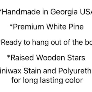 American Flag Hat Rack, Wooden Coat Rack, Hat Rack Rustic, US flag coat rack, Leash Holder, Rustic Flag Home Decor, Rustic Coat Rack image 5