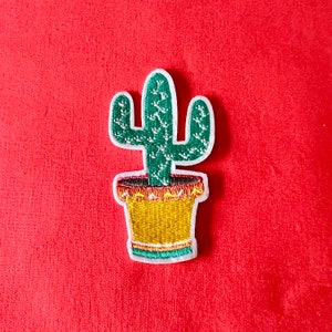 Cactus Patches - Cactus Iron On Patch - Iron on Cactus Patch - Iron On Patches