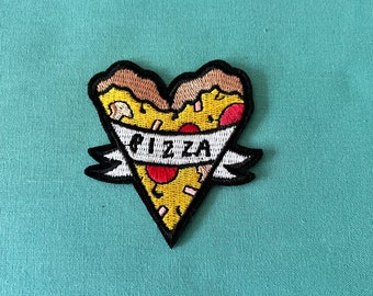 Pizzatygmärken - Stryk-på-pizzatygmärken - Stryk-på-pizzatygmärken - Stryk-på-mattygmärken - Tyger för jackor