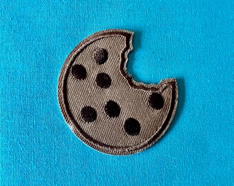 Cookie Patches - Biscuit Iron On Patch - Iron On Patches - Patches For Jackets