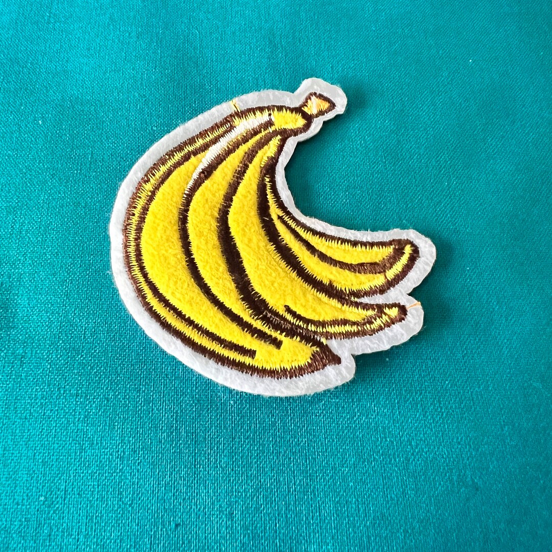 Banana Patches Bunch of Bananas Iron on Patch Iron on Banana Patch Iron on Patches Etsy