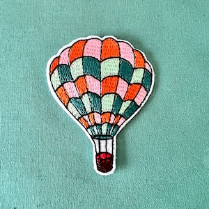 Hete luchtballonpatches - opstrijkbare patch - opstrijkbare patches - patches voor jassen - opstrijkbare patches