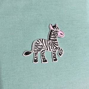 Zebra-märke - zebra Stryk-på-märke - Stryk-på-märken - Märken för jackor