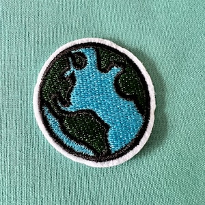 Earth Iron On Patch -  Planet Earth Iron on Patches - World Iron On Patches