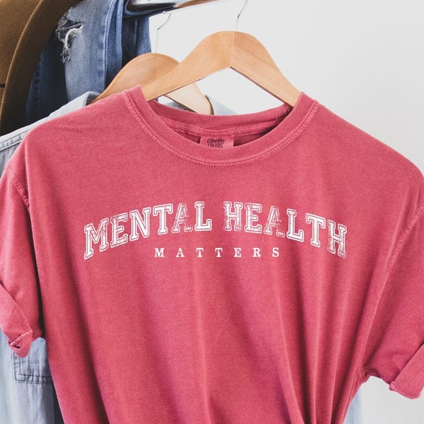 Mental Health Matters Shirt, Mental Health Shirt, Therapist Shirt, Mental Health Awareness Shirt, Anxiety Shirt, Retro Mental Health Shirts