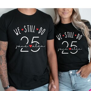 Anniversary Shirt, Matching Couple Shirt, Anniversary Gift, Married Shirts, Wifey Hubby Shirt, Personalized Anniversary Shirts, Matching Tee