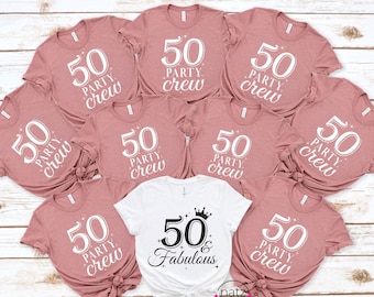 50th Birthday Shirt, 50 Birthday Shirt, 50th Birthday Shirt, 50 and Fabulous Shirt, 50th Birthday Shirts, Fifty Birthday Shirts, 50 Af Tee