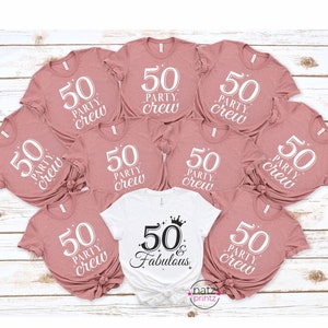 50th Birthday Shirt, 50 Birthday Shirt, 50th Birthday Shirt, 50 and Fabulous Shirt, 50th Birthday Shirts, Fifty Birthday Shirts, 50 Af Tee