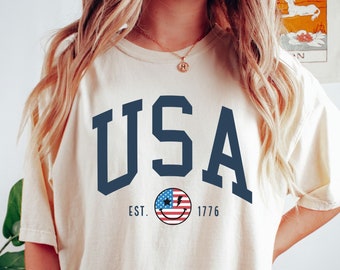 Made In America Comfort Colors Shirt, 4th of July Shirt, American Flag Shirt, Patriotic Shirt, USA Shirt, America Shirt, 4th of July Outfit