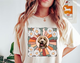 Chemise de chien personnalisée, chemise de maman de chien personnalisée, chemise de couleurs de confort, chemise de papa de chien personnalisée, chemise d'amoureux de chien, chemise de chien personnalisée, cadeau pour maman